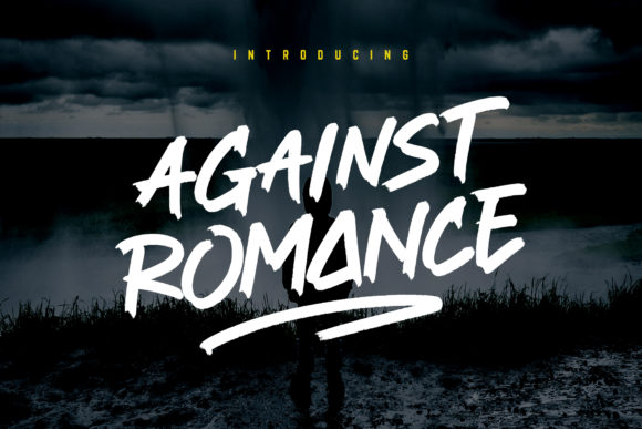 Against Romance: A Display Font with Editorial Soul