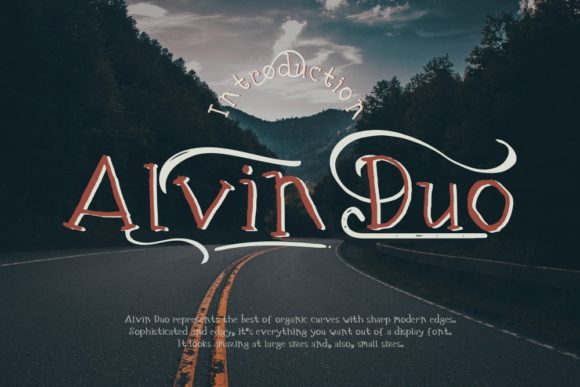 Alvin Duo: A Display Font That Earns Its Space