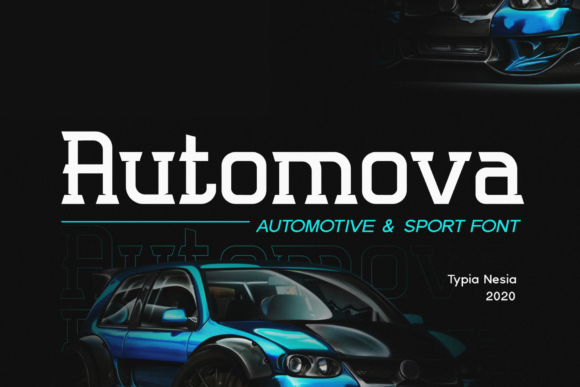 Automova: A Friendly Display Typeface for Web Projects