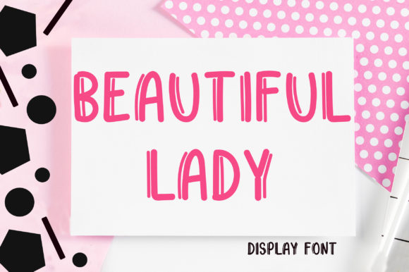 Beautiful Lady Font: A Sweet, Colorful Upgrade for Small Business Branding