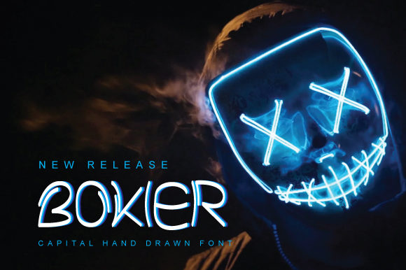 Bokier: A Playful Modern Display Font for Standout Branding