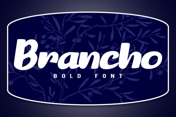 Brancho: A Bold, Friendly Display Typeface for Your Business