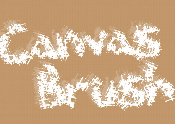 Canvas Brush: A Hand-Brushed Display Font for Distinctive Web Design