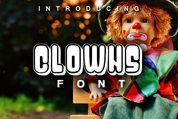 Give Your Campaigns a Quirky Edge with the Clowns Display Font