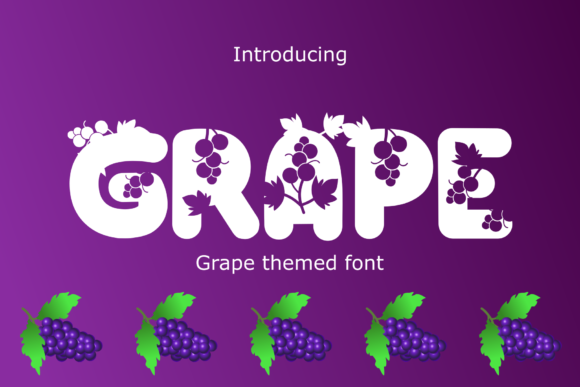 Grape: A Display Font That Makes Summer Campaigns Instantly Recognizable