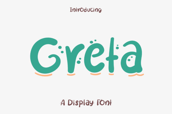 Greta: A Whimsical Display Font for Editorial Charm