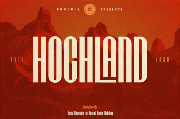 Hochland: A Display Font That Makes Your Brand Feel Intentional