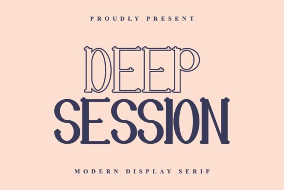 Making a Brand Headline Pop with a Display Font Like Deep Session