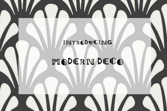 Modern Deco: A Display Font for Bold Marketing Visuals