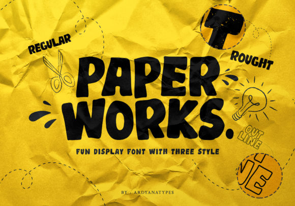 Paper Works: A Friendly, Bold Display Font for the Web