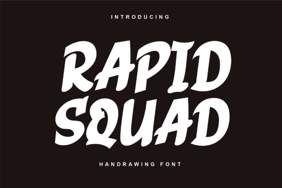 Rapid Squad: A Bold Display Font for Digital Impact