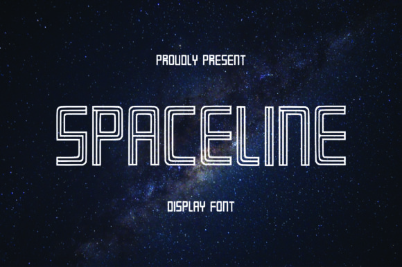 Spaceline: A Display Font That Commands Attention