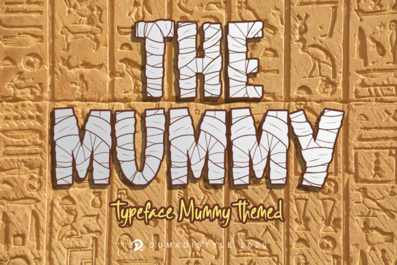 The Mummy Font: A Display Typeface That Commands Attention