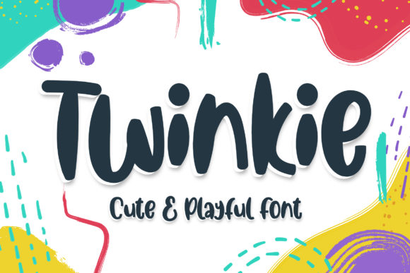 Twinkie Font: A Joyful Display Typeface for Campaign Creatives